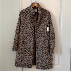 Old Navy Leopard Print Coat